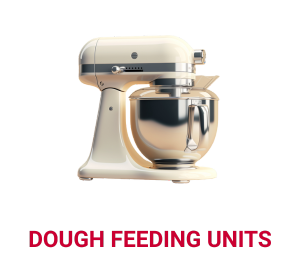 Dough feeding units